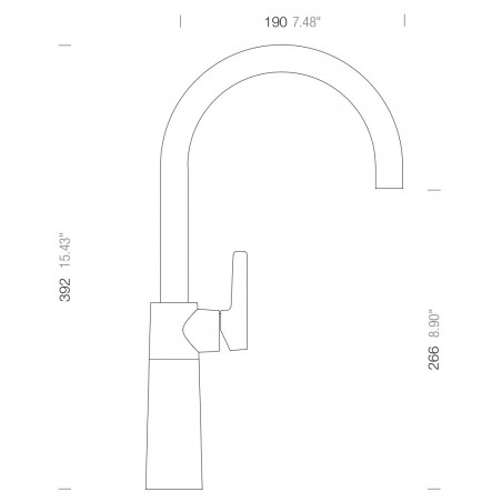Kuchyňská baterie Schock SC-520 Dusk