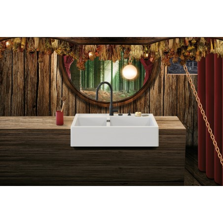 Kuchyňský dřez Schock Kallio M-175 Dusk, horní montáž