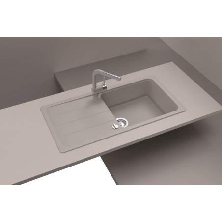 Kuchyňský dřez Schock Formhaus D-100L Croma, spodní montáž