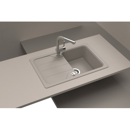 Kuchyňský dřez Schock Formhaus D-100S Nero, spodní montáž