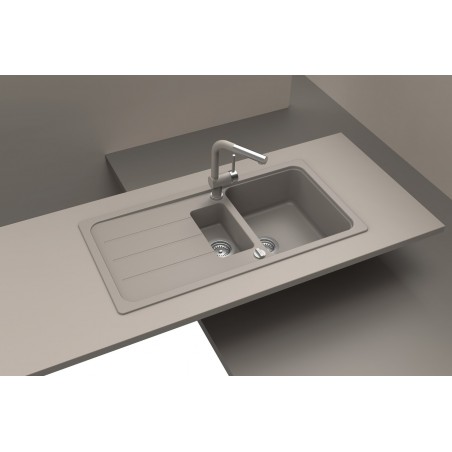 Kuchyňský dřez Schock Formhaus D-150L Croma, spodní montáž