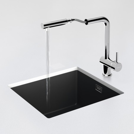 Kuchyňská baterie Schock Epos.120 Silverstone, beztlaková