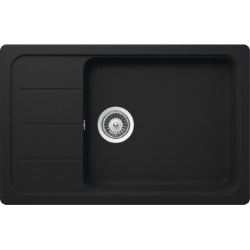 Kuchyňský dřez Schock Formhaus D-100LS Onyx, horní montáž