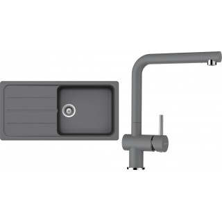 Set Schock S23-3 (dřez Formhaus D-100L Croma + baterie Epos Croma)