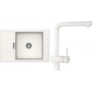 Set Schock S5-1 (dřez Mono D-100XS Polaris + baterie Epos Polaris)