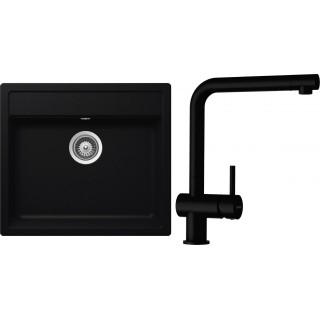 Set Schock S10-1 (dřez Mono N-100 Puro + baterie Epos Puro)