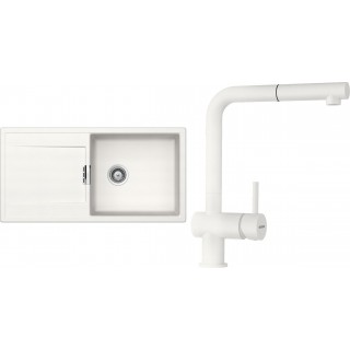 Set Schock S9-2 (dřez Mono D-100L Polaris + baterie Epos.120 Polaris)