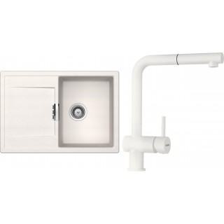 Set Schock S6-2 (dřez Mono D-100S Polaris + baterie Epos.120 Polaris)