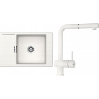 Set Schock S5-2 (dřez Mono D-100XS Polaris + baterie Epos.120 Polaris)