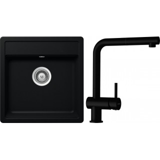 Set Schock S11-2 (dřez Mono N-100S Puro + baterie Epos.120 Puro)