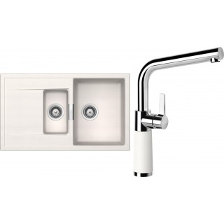 Set Schock S8-6 (dřez Mono D-150 Polaris + baterie SC-540 Polaris)