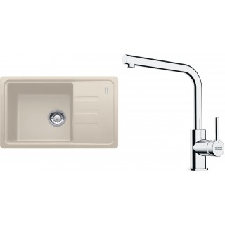 Set Franke G266SA (dřez BSG 611-62 Sahara + baterie FS 3230.031 LINA SMART Chrom)