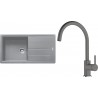 Set Franke G280ŠK (dřez BFG 611 Šedý kámen + baterie FC 6018.084 LINA Šedý kámen)