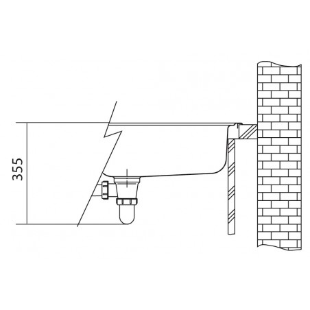 Kuchyňský dřez Franke Urban UBG 610-56 Šedý kámen