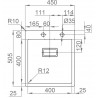 Kuchyňský dřez Sinks Boxer 450 FI 1,2 mm