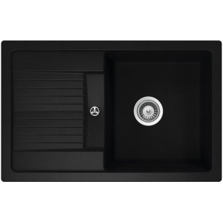 Kuchyňský dřez Schock Lima D-100S Nero, spodní montáž