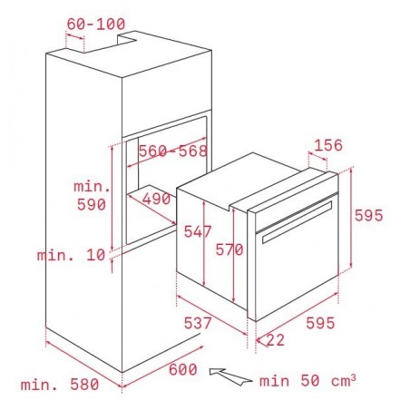 Multifunkční trouba Teka HLB 850 BX Černá/nerez Multifunkční trouba Teka HLB 850 BX Černá/nerez