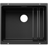 Kuchyňský dřez Blanco Etagon 500-U Antracit, bez příslušenství, s pojezdy