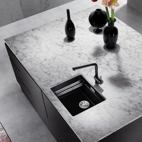 Kuchyňský dřez Blanco Etagon 500-U Bílá soft, bez příslušenství, s pojezdy