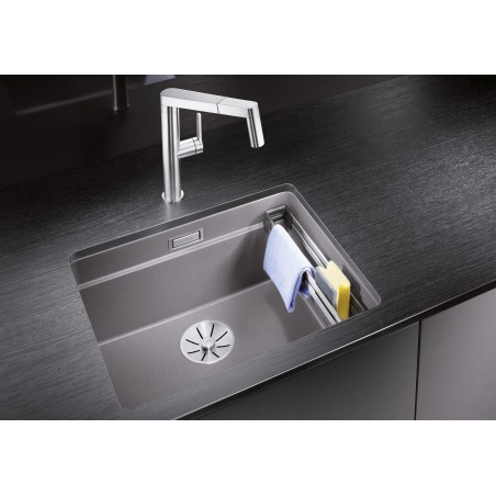 Kuchyňský dřez Blanco Etagon 500-U Šedá skála, bez příslušenství, s pojezdy