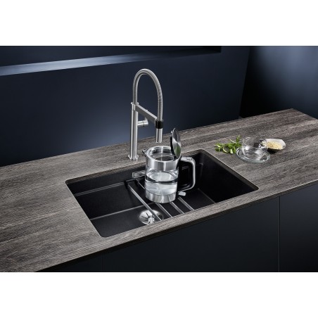 Kuchyňský dřez Blanco Etagon 700-U Tartufo, bez příslušenství, s pojezdy