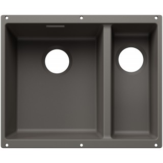 Kuchyňský dřez Blanco Subline 340/160-U Šedá vulkán, levý, bez příslušenství