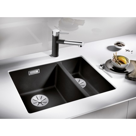 Kuchyňský dřez Blanco Subline 340/160-U Tartufo, levý, bez příslušenství