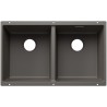 Kuchyňský dřez Blanco Subline 350/350-U Šedá vulkán, bez příslušenství