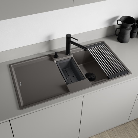 Kuchyňská baterie Blanco Alta II Černá matná