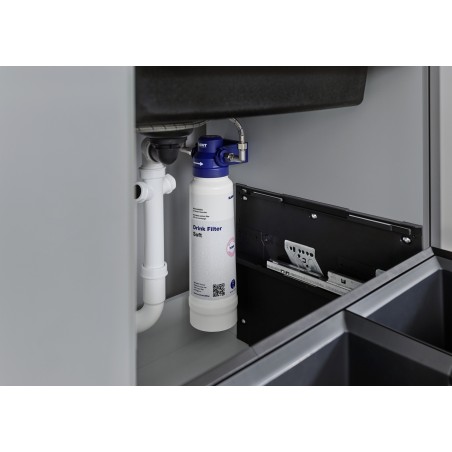 Kuchyňská baterie Blanco Evol-S Pro Černá matná, vč. filtrační sady