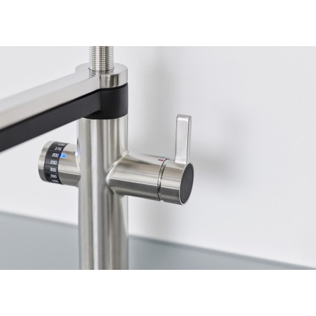 Kuchyňská baterie Blanco Evol-S Pro Saténově zlatá, vč. filtrační sady