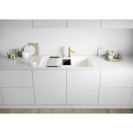 Kuchyňský dřez Blanco Adira 6 S-F Tartufo, s mřížkou