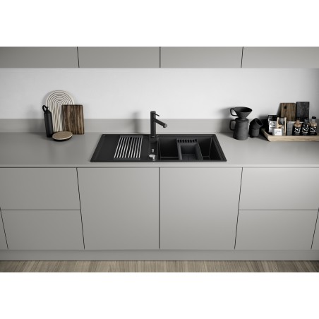 Kuchyňský dřez Blanco Adira XL 6 S Tartufo, s mřížkou