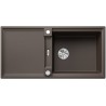 Kuchyňský dřez Blanco Adira XL 6 S-F Kávová, s mřížkou