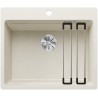 Kuchyňský dřez Blanco Etagon 6-F Bílá soft, s pojezdy