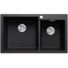 Kuchyňský dřez Blanco Pleon 9 Černá, levý