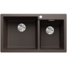 Kuchyňský dřez Blanco Pleon 9 Kávová, levý
