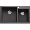 Kuchyňský dřez Blanco Pleon 9 Šedá skála, levý