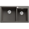 Kuchyňský dřez Blanco Pleon 9 Šedá vulkán, levý
