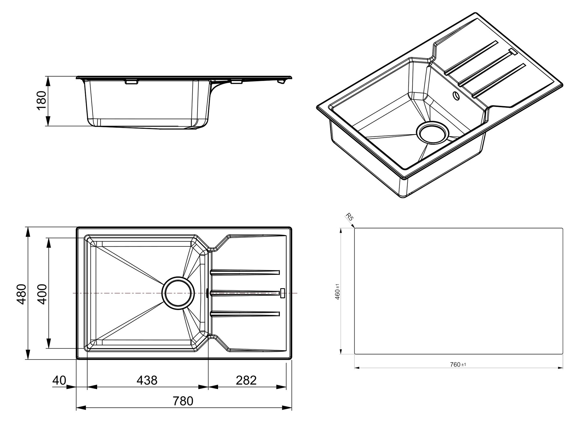 ●DREZ Zurn ZXN211-A - Floor Drain w/ Heavy-Duty Round Nickel