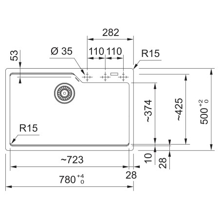 Kuchyňský dřez Franke Urban UBG 610-78 Šedá břidlice