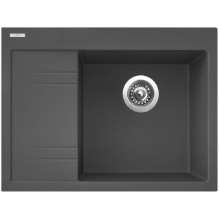 Kuchyňský dřez Sinks Rim 650 P Titanium 72 pravý