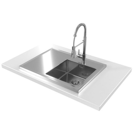 Kuchyňský dřez Alveus Luxal 30 pravý, zvednutý lem