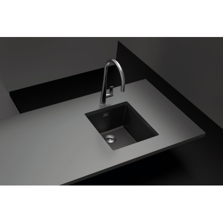 Kuchyňský dřez Schock Greenwich N-100S Silverstone, montáž do roviny