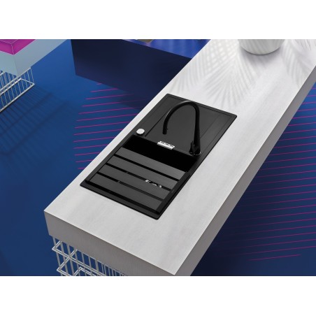 Kuchyňský dřez Schock Mono D-100L Berry, horní montáž