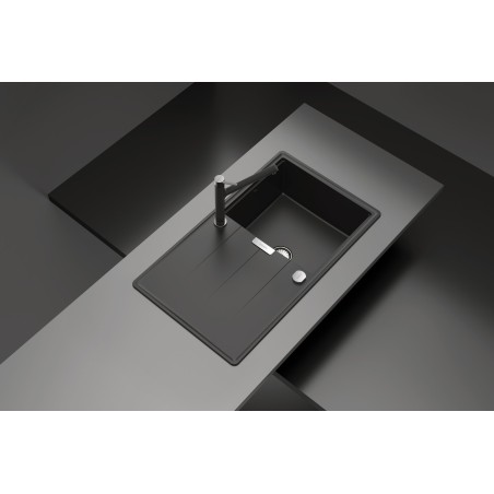 Kuchyňský dřez Schock Tia D-100 Berry + sada misek, spodní montáž