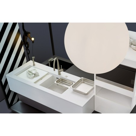 Kuchyňský dřez Schock Prepstation D-150 Ivy, spodní montáž