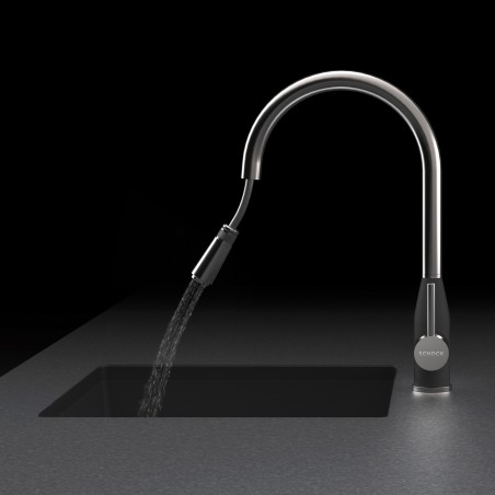 Kuchyňská baterie Schock Kavus.120 Gunmetal brushed