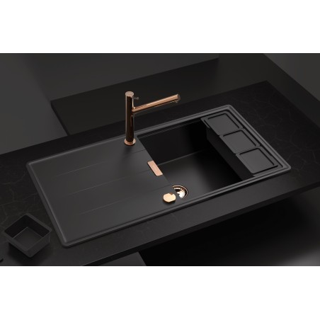Části dřezu v provedení Copper brushed, Schock 400055COB Části dřezu v provedení Copper brushed, Schock 400055COB