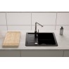Části dřezu v provedení Gunmetal brushed, Schock 400061GUB Části dřezu v provedení Gunmetal brushed, Schock 400061GUB